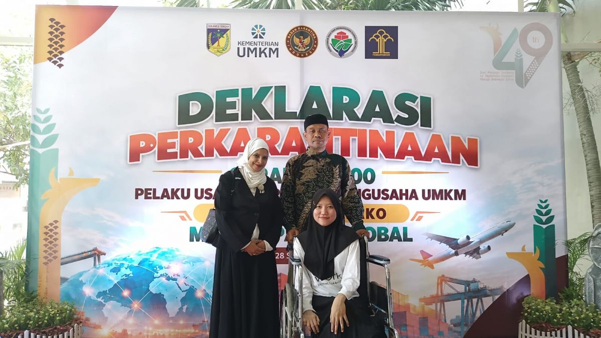 Tim Syahan Hadiri Deklarasi Gerakan 1.000 Pengusaha Ekspor di Palu, Siap Dorong UMKM Lokal Naik Kelas